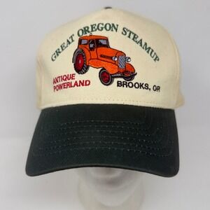 Vintage KC Caps Great Oregon Steamup Antique Powerland Embroidered Baseball Hat